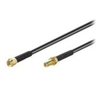 Wentronic Rallonge antenne WLAN (Wi-Fi) Fiche RP-SMA / Prise RP-SMA 10m (Import Allemagne)