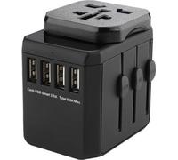 MicroConnect World Travel Adapter 4 ports USB A avec Universal to EU