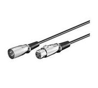 Microconnect XLRMF3 câble kvm Noir 3 m