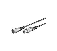 Microconnect xlrmf5 5m xlr (3-pin) xlr (3-pin) noir câble audio