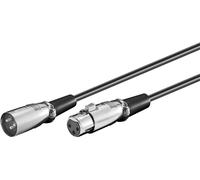 Microconnect xlrmf5 5m xlr (3-pin) xlr (3-pin) noir câble audio