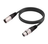Microconnect XLRMF5 câble audio 5 m XLR Noir