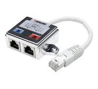 MicroConnect Y-ADAPTER - Répartiteur de réseau - RJ-45 (M) pour RJ-45 (F) - double blindage G