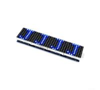 Microcontrôleur 4 en 1 avec affichage LED et module Line Dot 5P pour Arduino parfait pour l'électronique de bricolage (bleu)