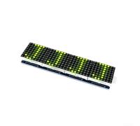 Microcontrôleur 4 en 1 avec affichage LED et module Line Dot 5P pour Arduino parfait pour l'électronique DIY (jaune)