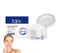 Microcrystalline Hydroxyapatite Powder, Hydroxyapatite Powder for Teeth, Stain Removal, Fresh Breath (1 Pc)