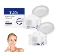 Microcrystalline Hydroxyapatite Powder, Hydroxyapatite Powder for Teeth, Stain Removal, Fresh Breath (2 Pcs)
