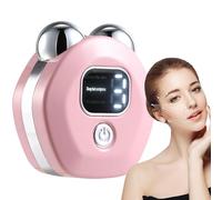 Microcurrent Facial Device, Portable Face Massager, 2.36x2.09in Skin Toning Tool at Home or Travel, Electric Facial Sculpting Roller, Ideal for Relaxation and Rejuvenation