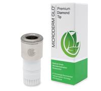 Microderm GLO Conseils microdermabrasion diamant qualité médicale accessoires en acier inoxydable, technologie brevetée Safe3D, la FDA a approuvé, sans danger pour tous les types de peau Prime