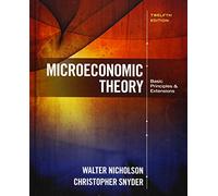 Microeconomic Theory: Basic Principles and Extensions