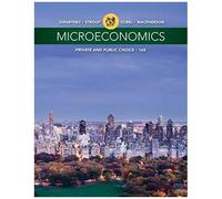 Microeconomics: Private And Public Choice