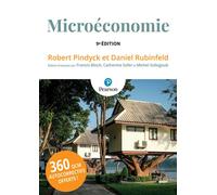 Microéconomie - 9e édition 8ème édition - Robert Pindyck - Pearson France - broché - Etude