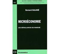 Microeconomie - - Bernard Salanié - Economica - Livre