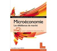 Microéconomie Les défaillances de marché - Franck Bien - Pearson France - broché - Etude