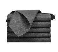 Microfiber Cleaning Cloth - Polyester Polyamide 30x40cm Thickened Lint Free Towels Reusable Wiping Fabric | Glass Window Mirror Polishing Rags | For Shower Door Car Wash Bathroom Household Cleaning