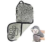 Microfiber Grooming Tools, Dog Towel Bath Robes, 21.65x7.87x0.79 inches, Quick Drying Material, Gentle Touch Texture, Puppy Washing Cloth for Medium Pets Shower Use, Multicolor