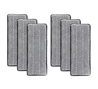 Microfiber Mop Head Replacement Pads | Gray 3/6/12 pcs: Mopping Various Floors, Spray Mop Compatible(6pcs Gray)