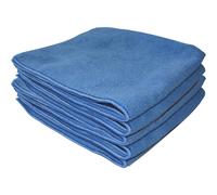 Microfibre 300 g/m² 400x400mm bleue - lot de 5 pcs KARZHAN - 14004