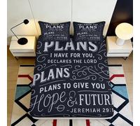 Microfibre Citation Inspirante Hope Future Drap 3D Printed Décor Chambre Protection Matelas Cadeau Maison Étudiant 90x200x25cm