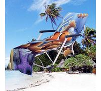 Microfibre Grande Serviette De Plage Pour Chaise Longue,Ultra Absorbante, SéChage Rapide,LéGer Beach Towel,Parfaite Pour Bain De Soleil,Yoga,Camping Et Voyage,Monde Sous-Marin (Color 2,75 x 210 cm)
