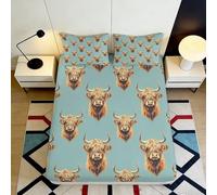 Microfibre Housse Matelas VTT 3D Imprimé Protection Forêt Minimaliste Facile à Entretenir pour Chambre D’Adulte ou Étudiant 90x200x25cm