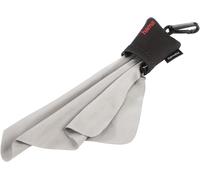 Microfibre Pocket Cleaning Cloth (Cloth with Storage Bag and Carabiner, Ideal for Camera, Lens Screen, Camera, Smartphone, iPad, Jewellery, Filter Glasses)