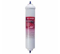 Microfilter K3P Filtre de charbon universel pour réfrigérateur Compatible avec Samsung, LG, Daewoo, Rangemaster, Beko Haier Remplace le filtre externe 1 micron