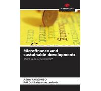 Microfinance and sustainable development
