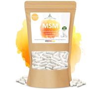 MICROFLORANA Capsules MSM 400 pièces Fabriqué en Allemagne Sans goût amer 480 mg de MSM par capsule Capsules de soufre Methylsulfonylméthane Gélules non traitées (non com