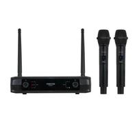 Micrófono Inalámbrico Doble Mano UHF Fonestar SONAIR-2M- Incluye Receptor
