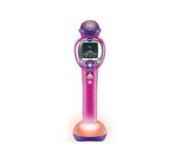 VTech Kidi Superstar Dance, Microphone Portable 8 en 1 avec écran interactif, karaoké pour Enfants, Apprendre à Chanter, Jeux, Effets Lumineux et sonores, Cadeau pour Enfants à partir de 6 Ans