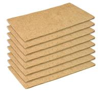 Microgreens, 8 tapis de chanvre pour la culture de microgreens, tapis graines d'herbe 10 x 20, plateau culture en fibres chanvre respirantes et dégradables pour la germination des graines, p