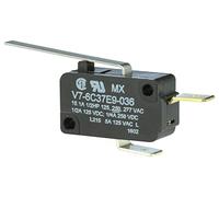 Microinterrupteur, SPST-NC, levier, 15,1 A/277 V, micro commutateurs, Qté.1 | V7-6C37E9-036
