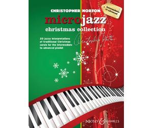 Microjazz Christmas Collection - 20 jazzy interpretations of traditional Christmas carols for the intermediate to advanced pianist --- Piano