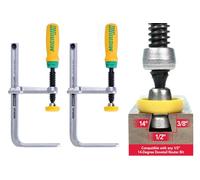 MICROJIG GRR-Ripper DVC-538K2 Pinces à queue d'aronde, jaune/vert