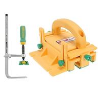MICROJIG GRR-RIPPER GR-100+DVC-850AP Grr-Ripper 3D Pushblock & Matchfit Pince à queue d'aronde, Jaune