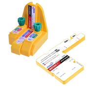 Microjig MatchFit Dado Stop avec jauge de configuration MatchFit - Pour scies de table et tables de défonceuse, lames Dado, fraises de toupie Dado, DeWalt/Diab/Makita/Bosch/Skil/Jet/Powermatic/SawStop