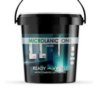 MICROLANIC ONE FIN (20KG). Pour 40m2. Beton Ciré prêt à l'emploi à grains fins pour la décoration des sols et des murs. Ce produit fait partie d'un système. COULEUR 14 VERT ÉMERAUDE