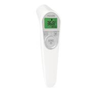 Microlife NC200 Thermomètre Sans Contact, Garantie 5 ans, Précision Professionnelle, Validé Cliniquement, Guidage Lumineux, Mesure Automatique, Alarme Fièvre, 3 Modes Corps/Objet/Ambiant, 30 Mémoires