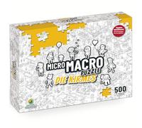 MicroMacro Edition Spielwiese - Puzzle de 500 pièces avec 53 tâches de recherche amusantes pour adultes