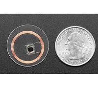 MicroMaker Étiquettes et transpondeur NFC/RFID 13,56 MHz RFID/NFC Clear Tag - Puce NTAG203 - SKU 5458