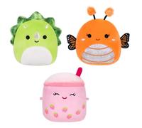 Micromallows Pack de 3 Peluches Original Squishmallows