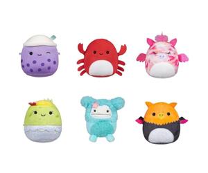 Micromallows SQMM0068 Lot de 6 Mini Peluches Ultra Douces 6,5 cm