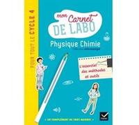 Microméga - Physique-Chimie Cycle 4 Éd. 2017 - Mon carnet de labo Christophe Daujean (Auteur), Fabrice Massa (Auteur)