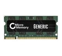 CoreParts MicroMemory (1 x 2GB, 800 MHz, DDR2-RAM, SO-DIMM), Mémoire vive, Vert