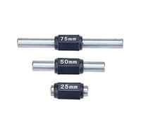 Micromètre, Caliper/micromètre diamètre extérieur Calibrage blocage tige de mesure la 25mm 50mm 75mm Bloc jauge Diamètre intérieur(75mm)