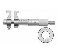 Micromètre de diamètre intérieur à trois points Micromètre de diamètre intérieur à trois griffes, mesure interne à trois points, diamètre intérieur, ouverture du micromètre 0.005mm ( Color : 25-50mm )
