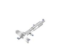 Micromètre de profondeur Micromètre de profondeur vernier à tête ronde, spirale de mesure de trou plat 0-25-50 0.01(20mm)