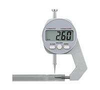 Micromètre d'épaisseur, outil de mesure d'épaisseur, jauge d'épaisseur micrométrique électronique de 0 à 20 mm, jauge d'épaisseur de conversion d'unités de haute précision avec écran LCD pa