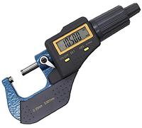 Micromètre électronique numérique Affichage du micromètre 0,001 mm de calibre métrique d'épaisseur d'épaisseur Outils de mesure micromètre Outil
